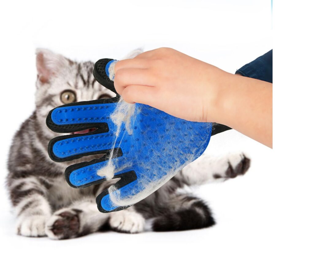 cat grooming glove