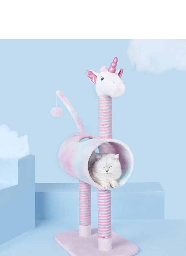 Unicorn Cat Tree Scratcher