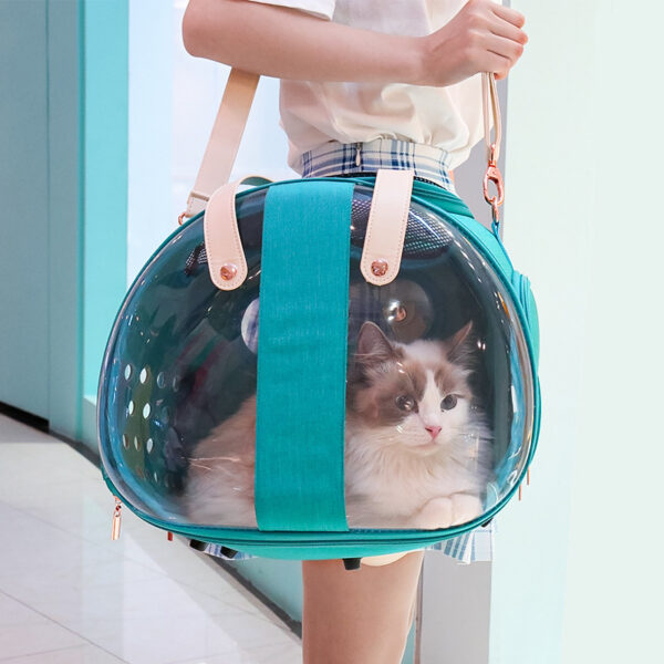 Transparent Cat Side Bag - Image 3