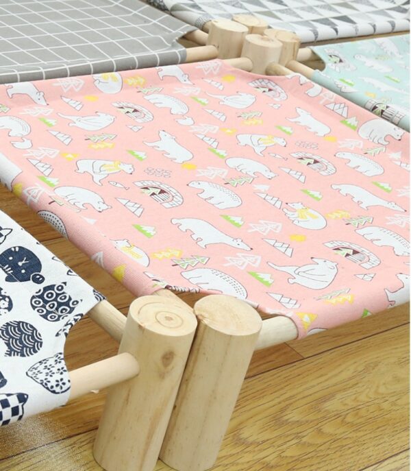 Wooden Cat Hammock - Image 5