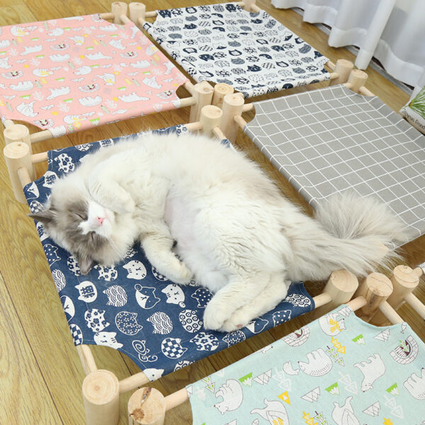 Wooden Cat Hammock - Image 2